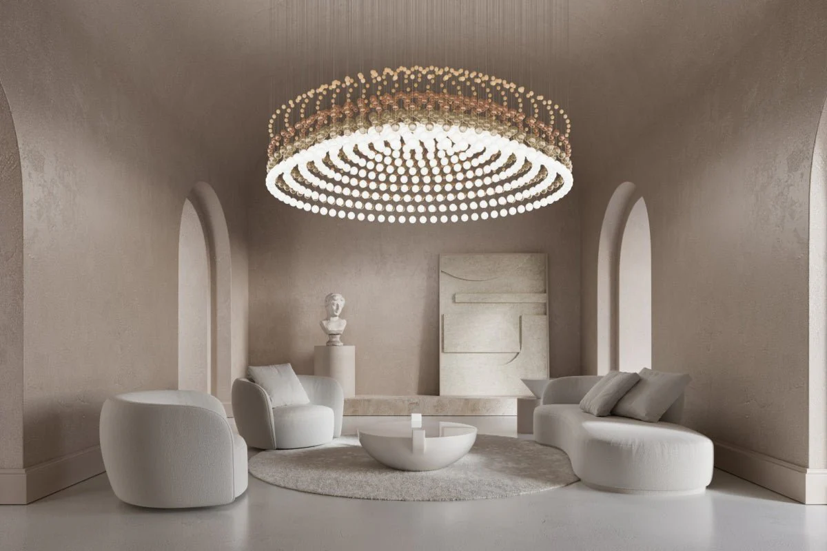 Pearl Curtain Customize Chandelier - Image 11