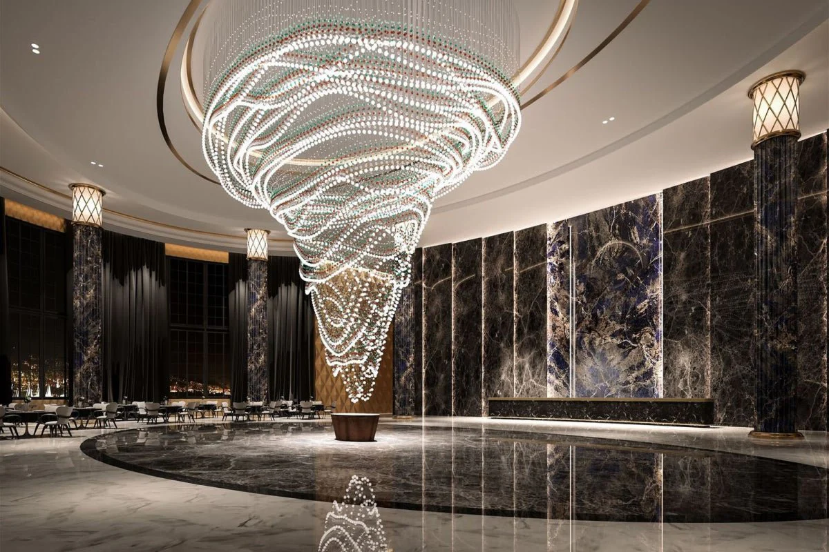 Pearl Curtain Customize Chandelier - Image 12