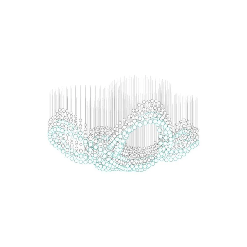 Pearl Curtain Customize Chandelier - Image 15