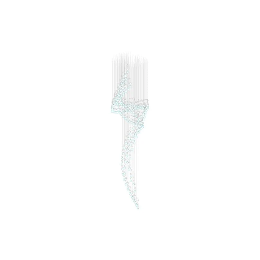 Pearl Curtain Customize Chandelier - Image 16
