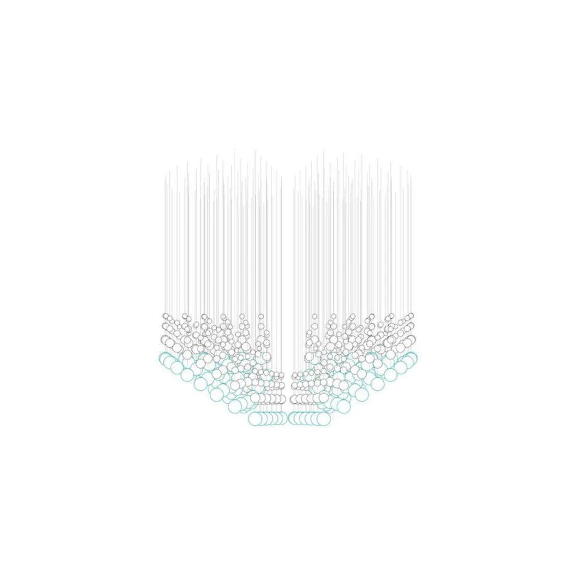 Pearl Curtain Customize Chandelier - Image 24