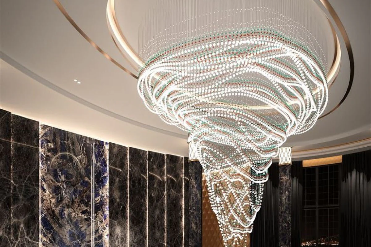 Pearl Curtain Customize Chandelier - Image 43