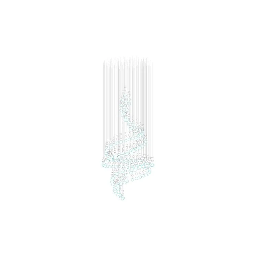 Pearl Curtain Customize Chandelier - Image 55