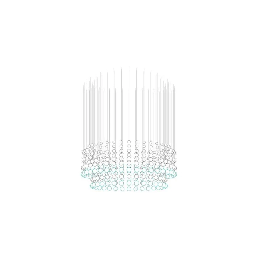 Pearl Curtain Customize Chandelier - Image 64