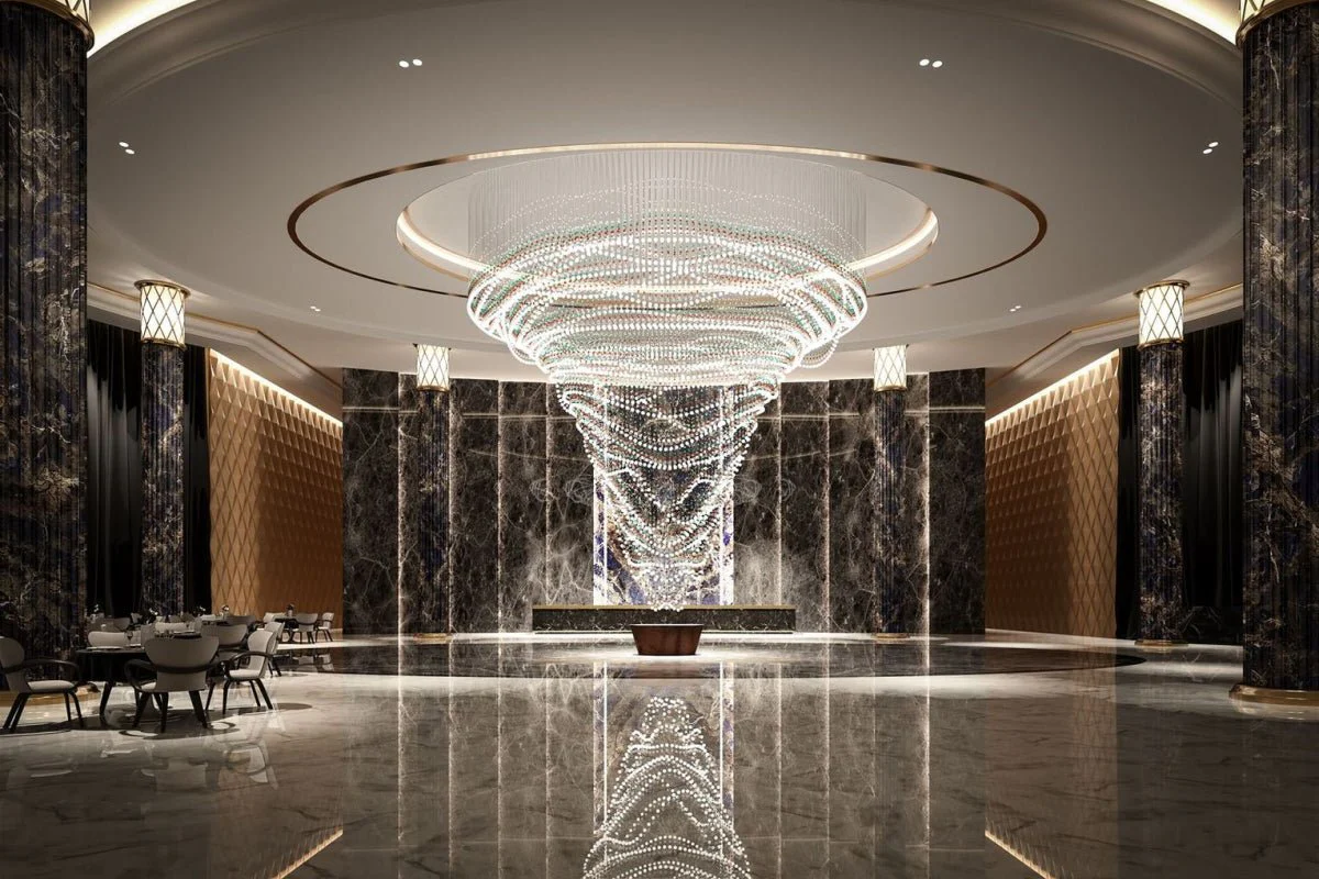 Pearl Curtain Customize Chandelier - Image 66