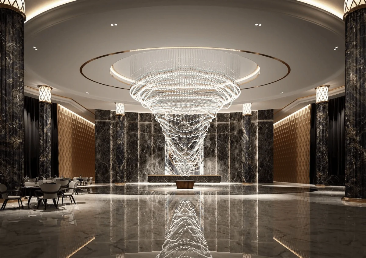 Pearl Curtain Customize Chandelier - Image 71