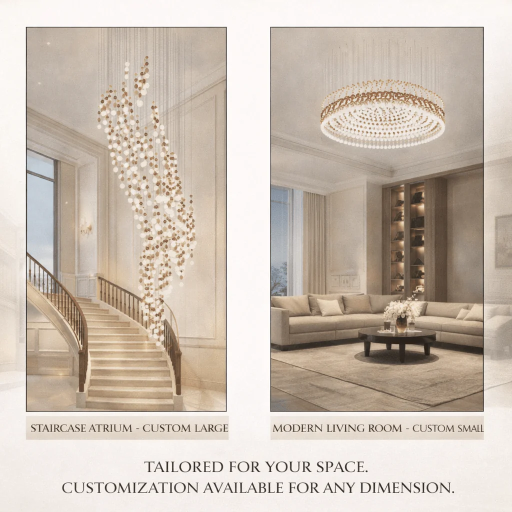 Pearl Curtain Customize Chandelier - Image 77