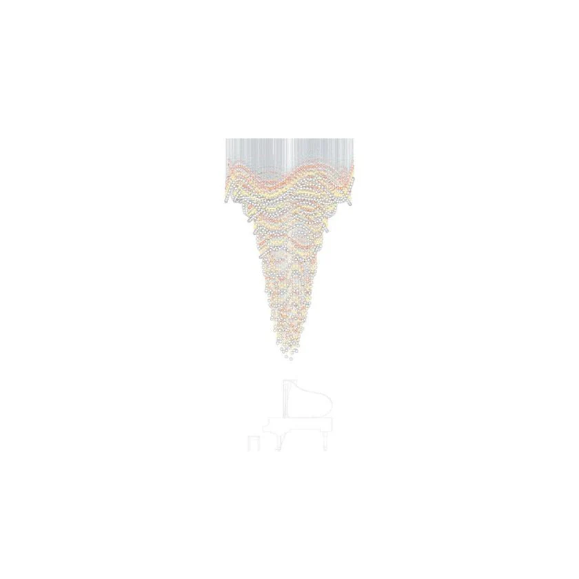 Pearl Curtain Customize Chandelier - Image 8