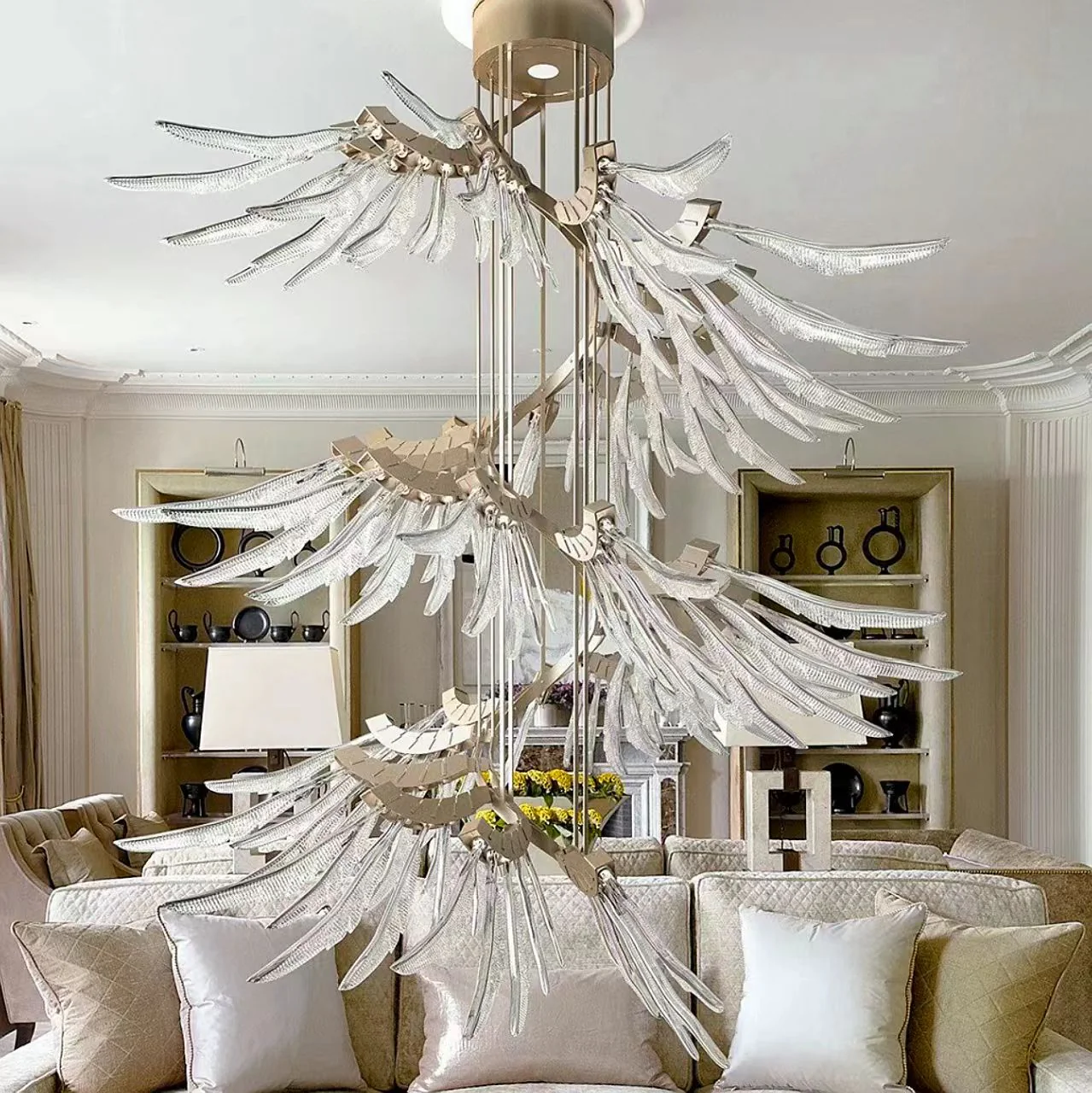 Galaxy Plumage Ascent Crystal Chandelier - Image 2