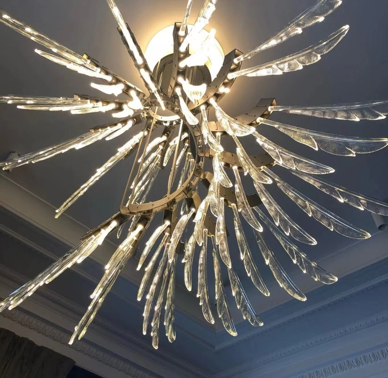 Galaxy Plumage Ascent Crystal Chandelier - Image 9