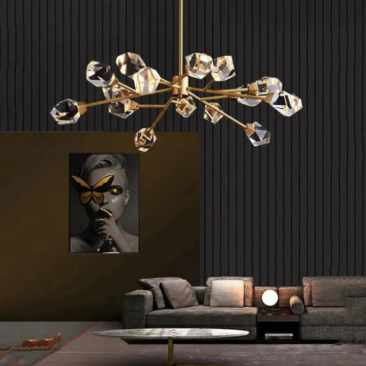 Prism Crystal Modern Chandelier - Image 7