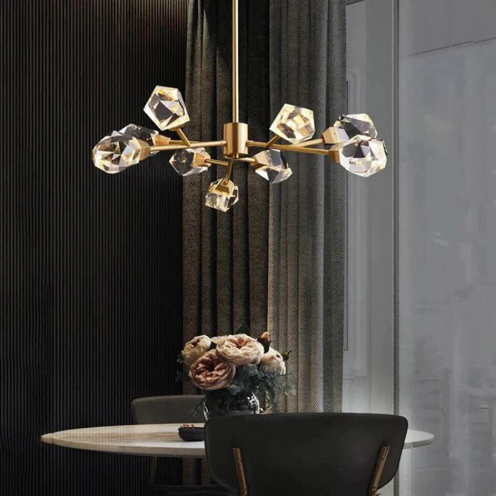 Prism Crystal Modern Chandelier - Image 8