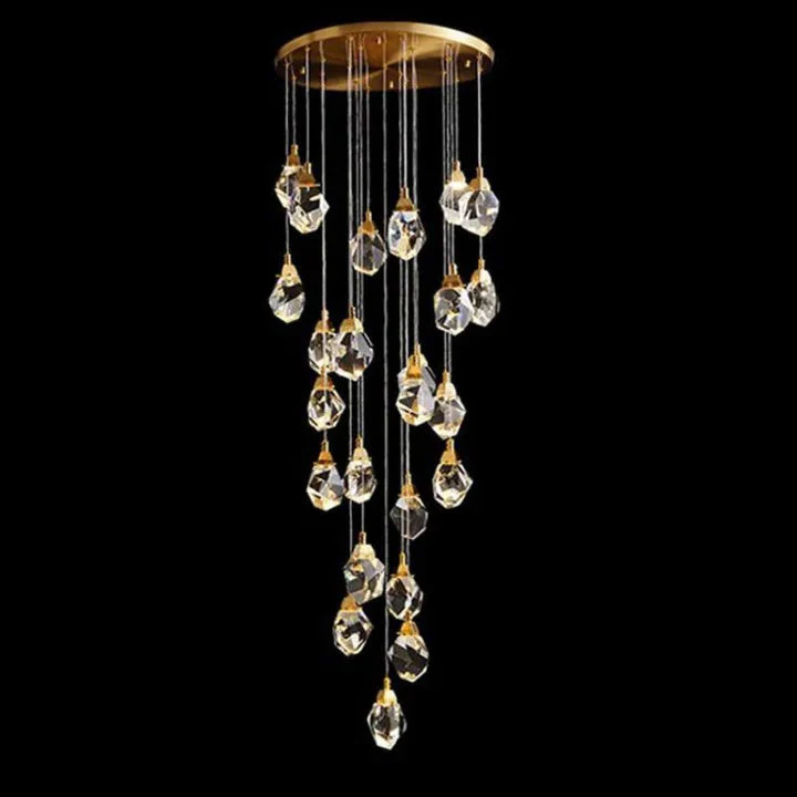 Prism Crystal Staircase Chandelier - Image 8