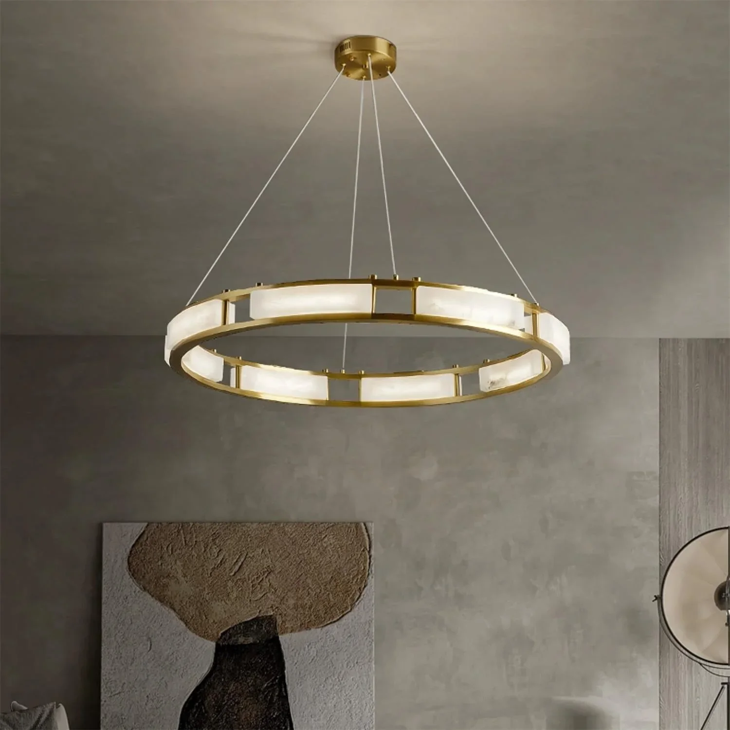 Qatar Alabaster Chandelier - Image 4