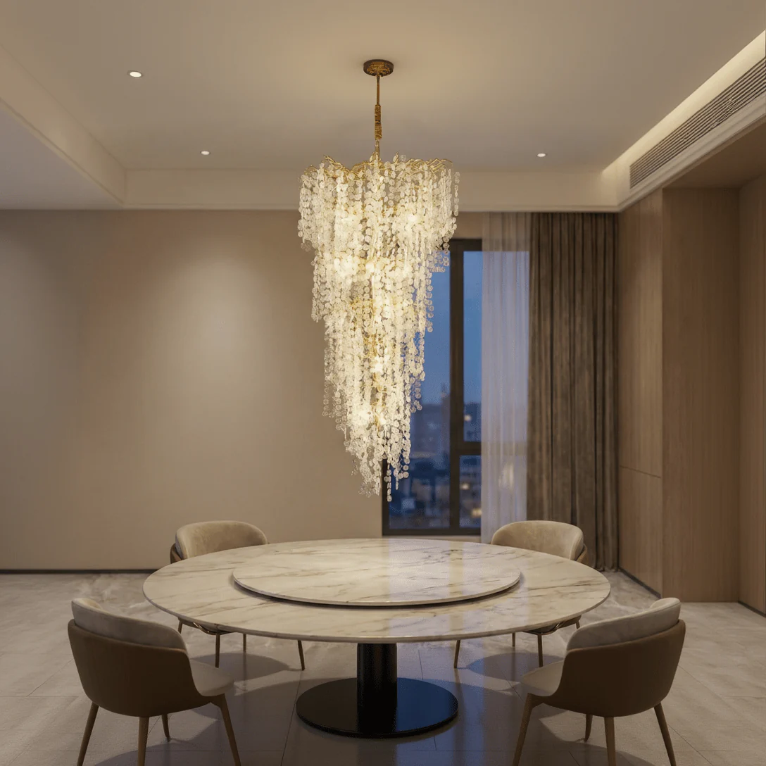 Ferja Quatre Branching Penny Foyer Chandelier - Image 4