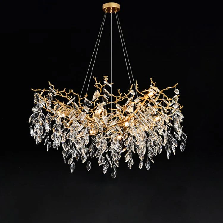 Eileen Gold Tree Branch Ceiling Chandelier - Image 2
