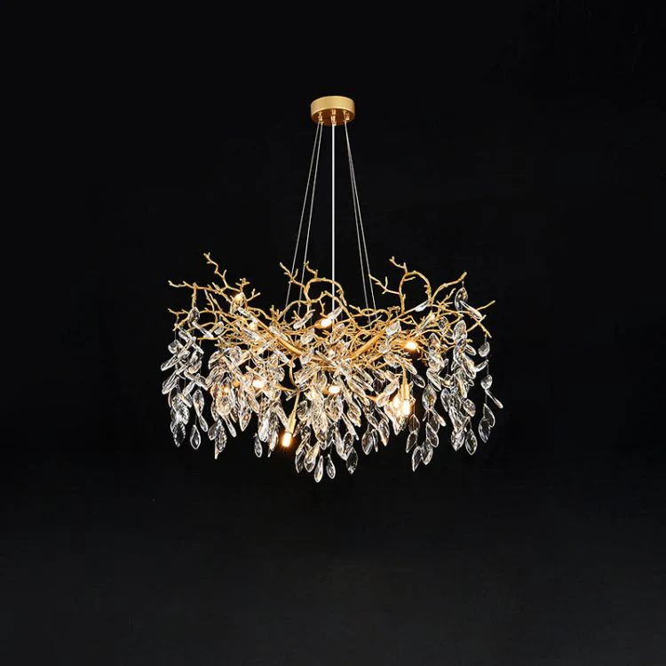 Eileen Gold Tree Branch Ceiling Chandelier - Image 3