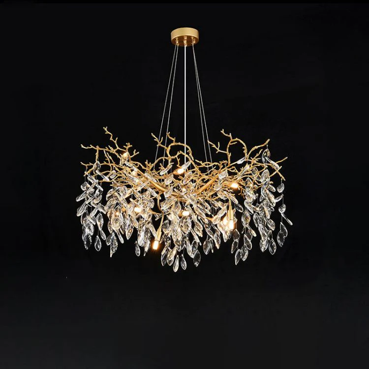 Eileen Gold Tree Branch Ceiling Chandelier - Image 4