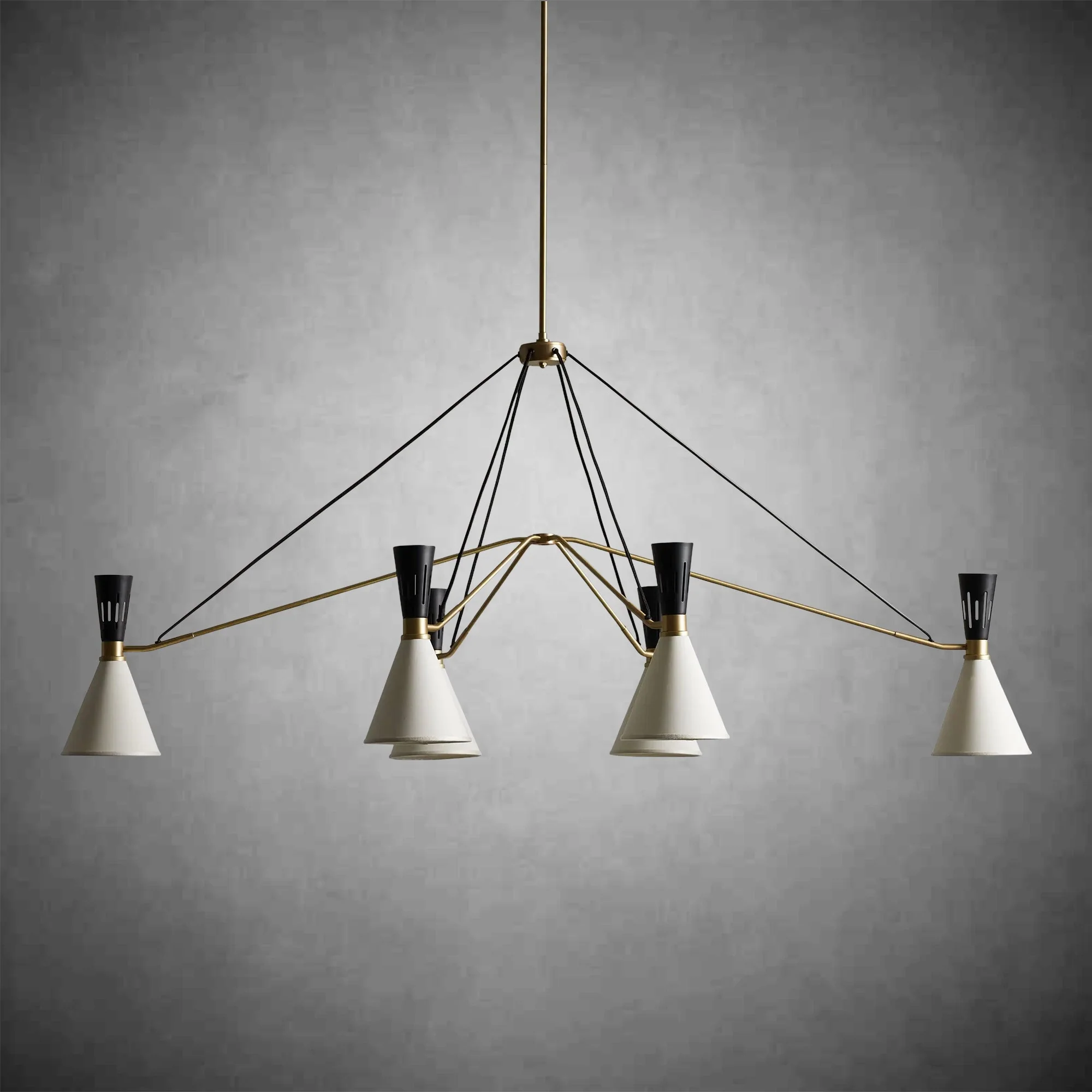 Ramsey 6-Light Linear Chandelier - Image 2
