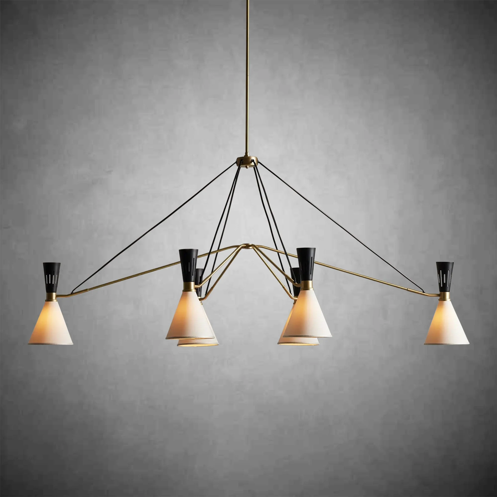 Ramsey 6-Light Linear Chandelier - Image 3
