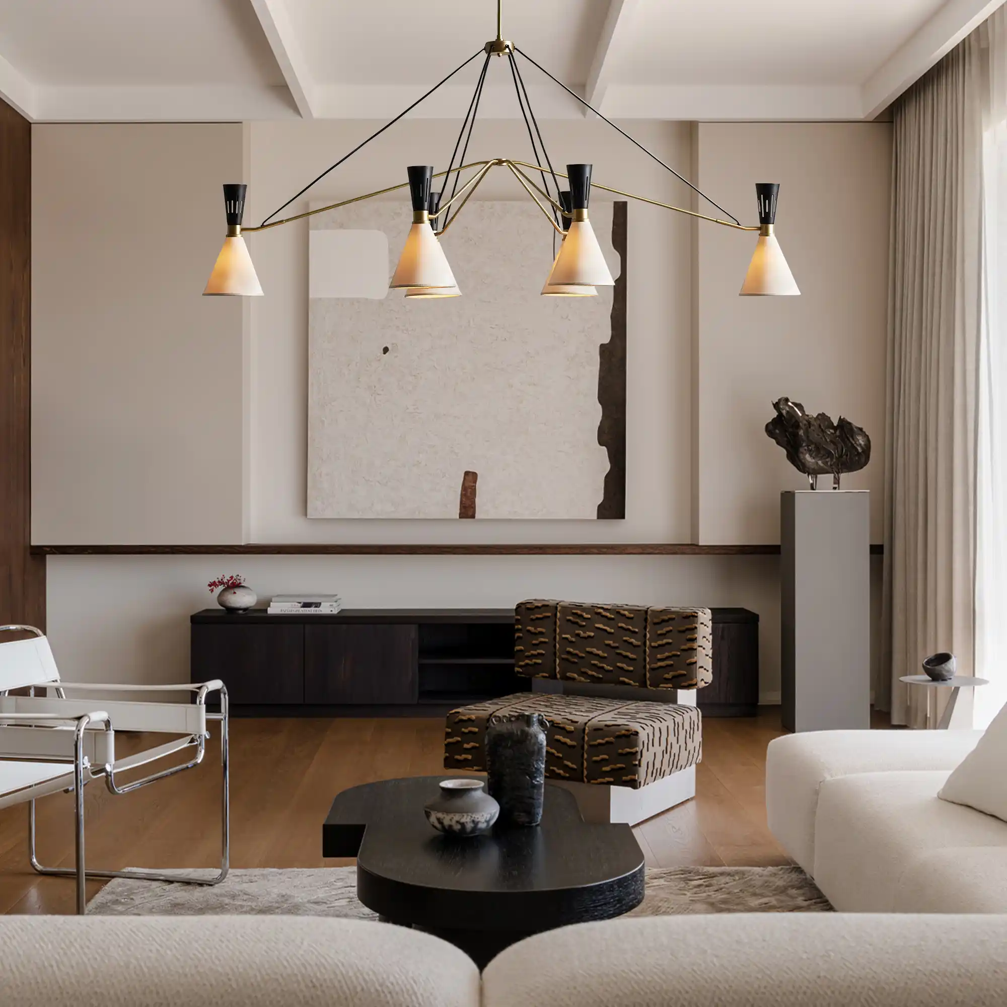 Ramsey 6-Light Linear Chandelier - Image 5