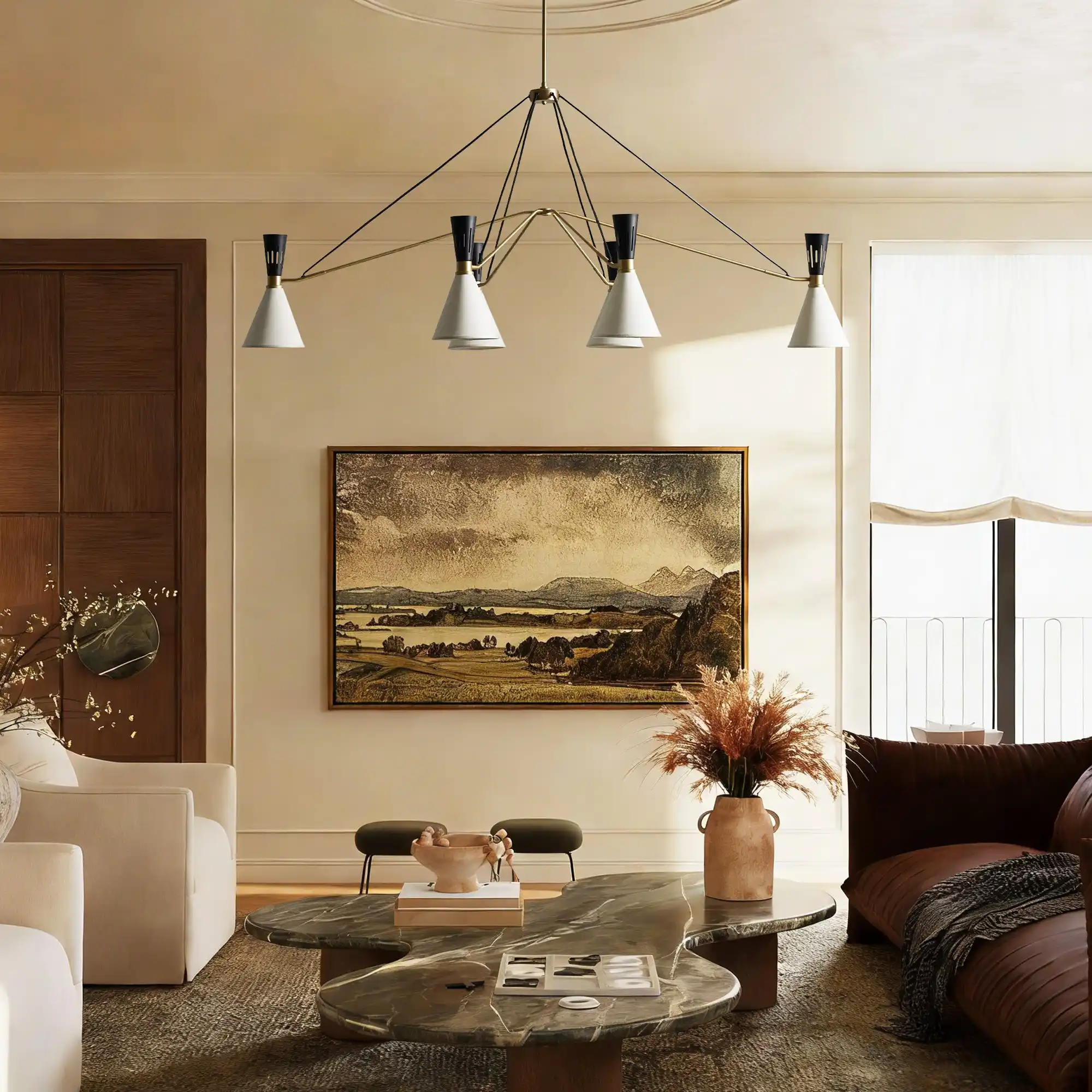 Ramsey 6-Light Linear Chandelier - Image 6