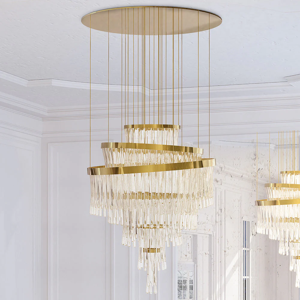 Rhiannon 50 Light Crystal Modern Chandelier - Image 4