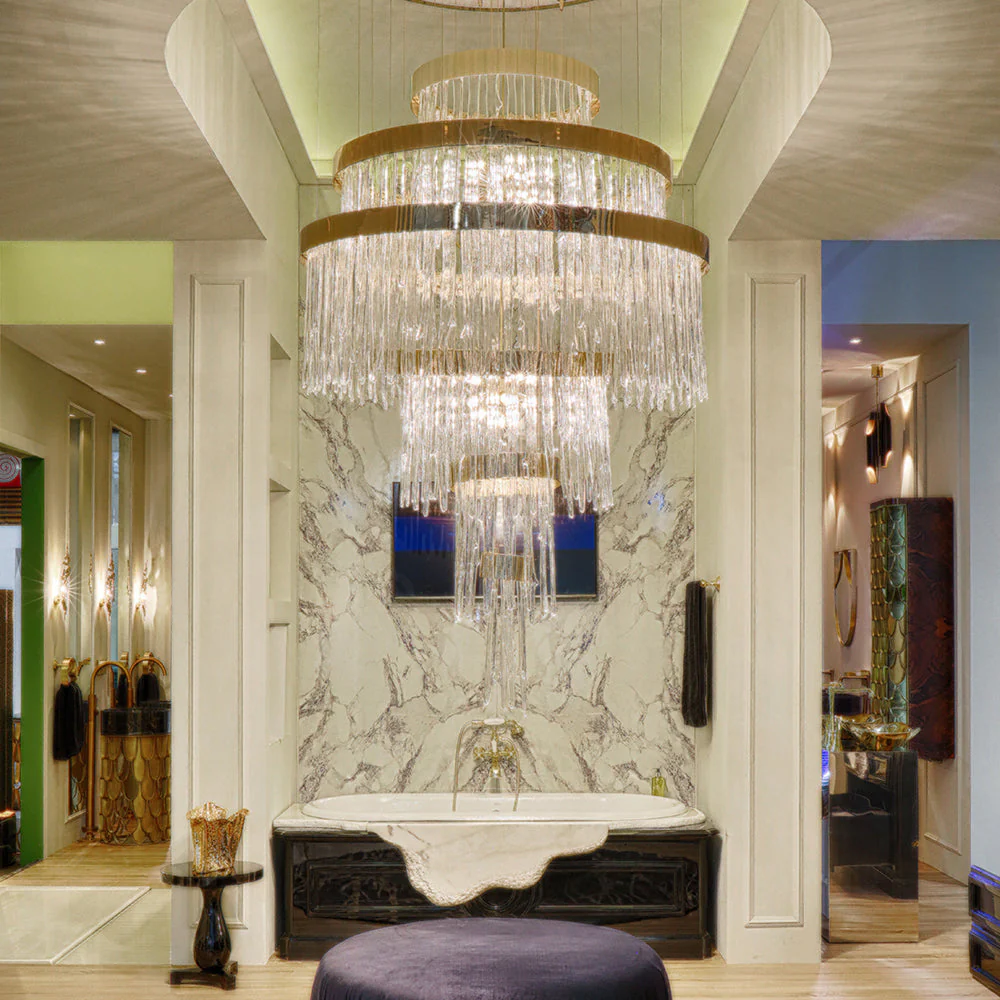 Rhiannon 50 Light Crystal Modern Chandelier - Image 5