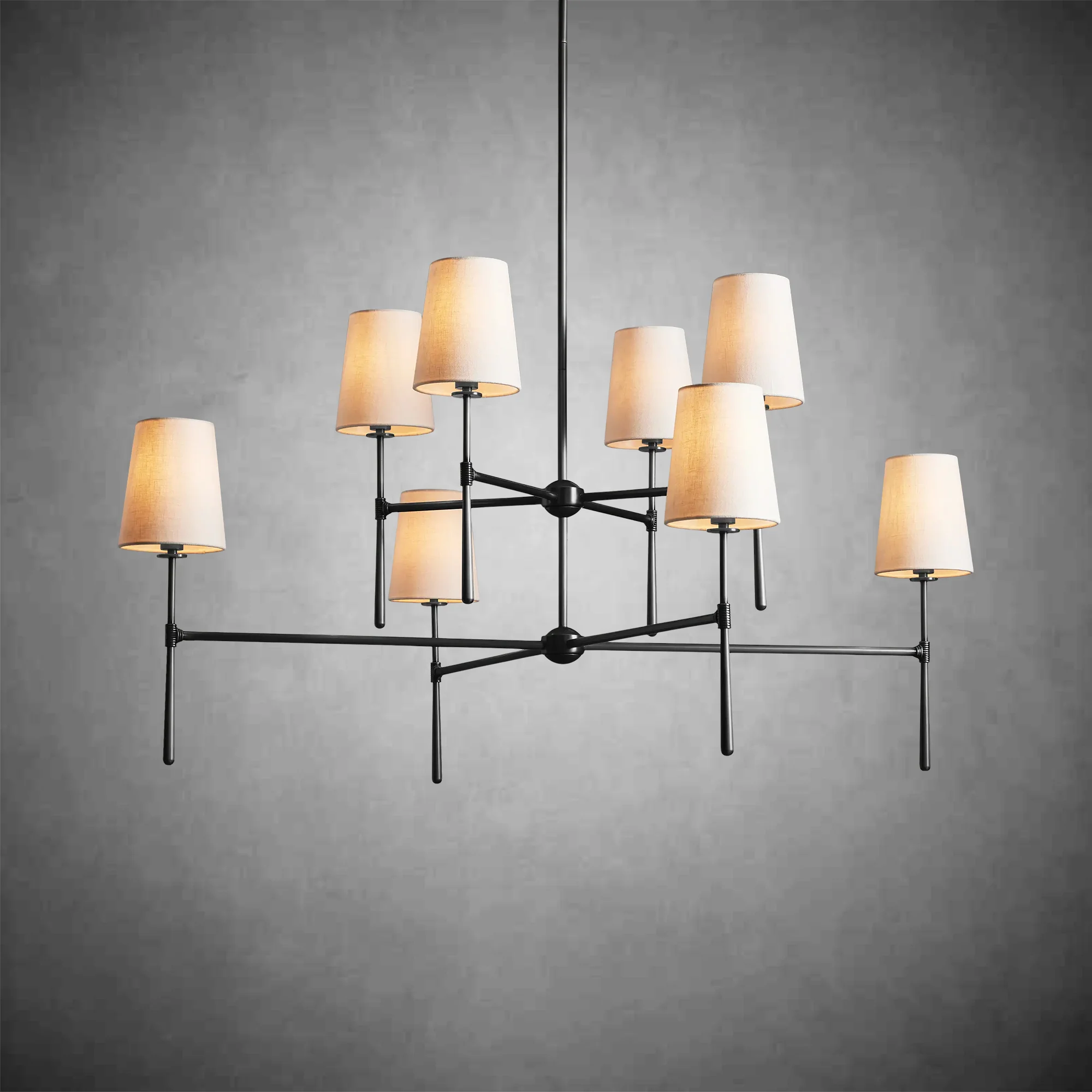 Rhodes 2-Tier Round Chandelier - Image 3
