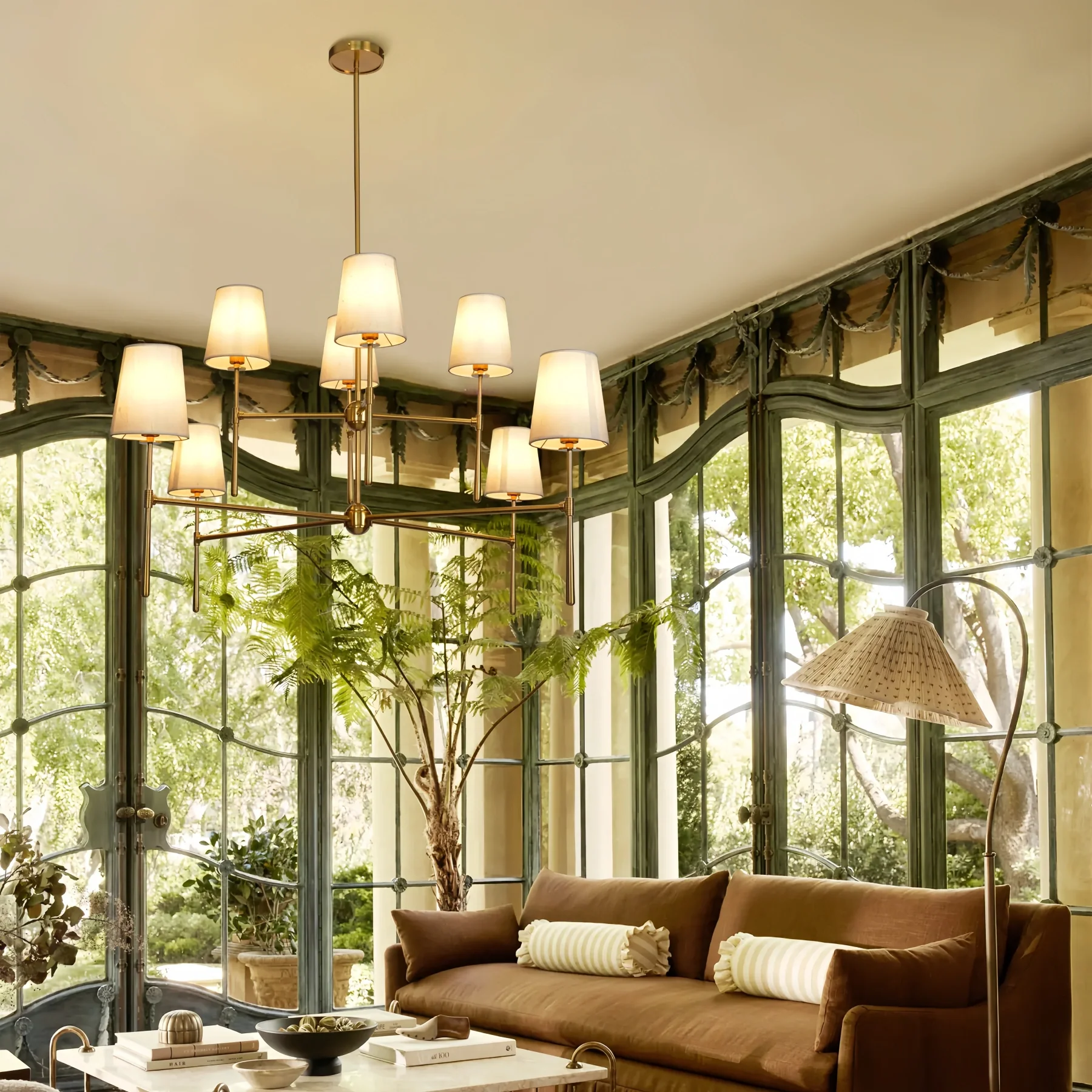 Rhodes 2-Tier Round Chandelier - Image 9