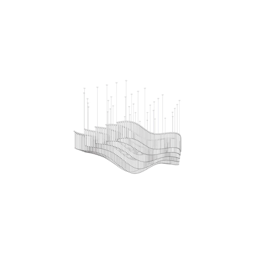 Rivella Cascade Fringe Crystal Chandelier - Image 10