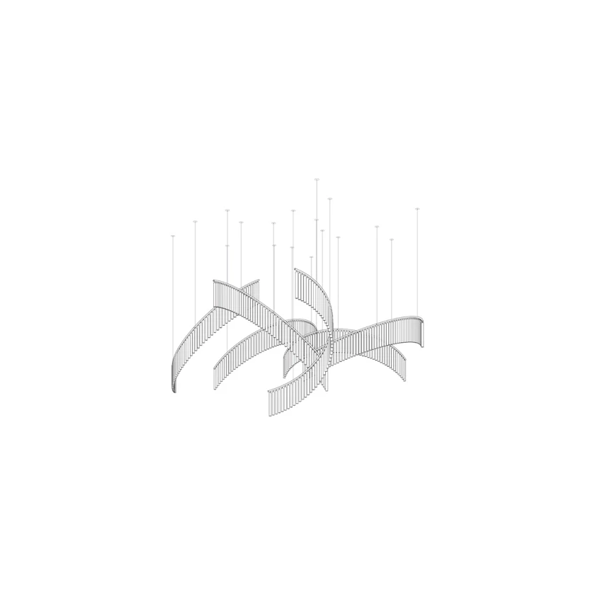Rivella Cascade Fringe Crystal Chandelier - Image 11