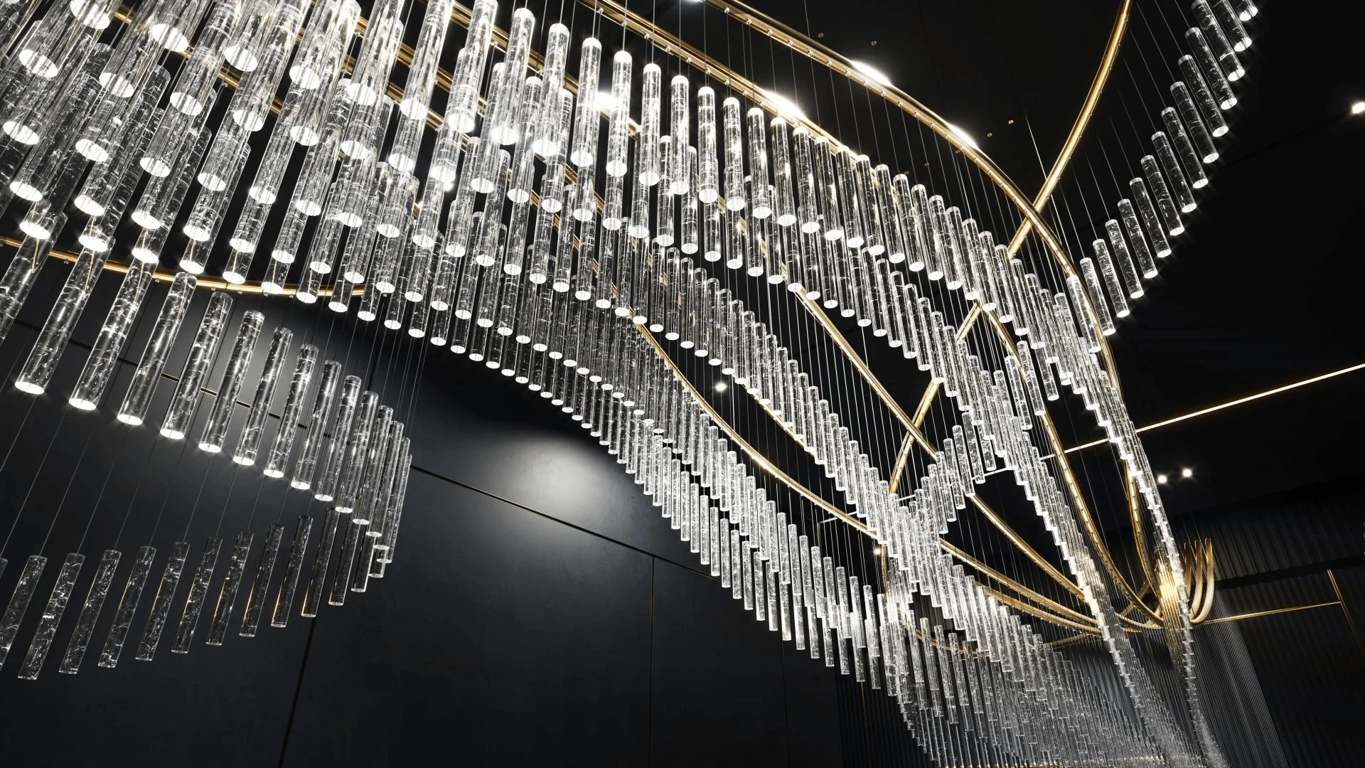 Rivella Cascade Fringe Crystal Chandelier - Image 24