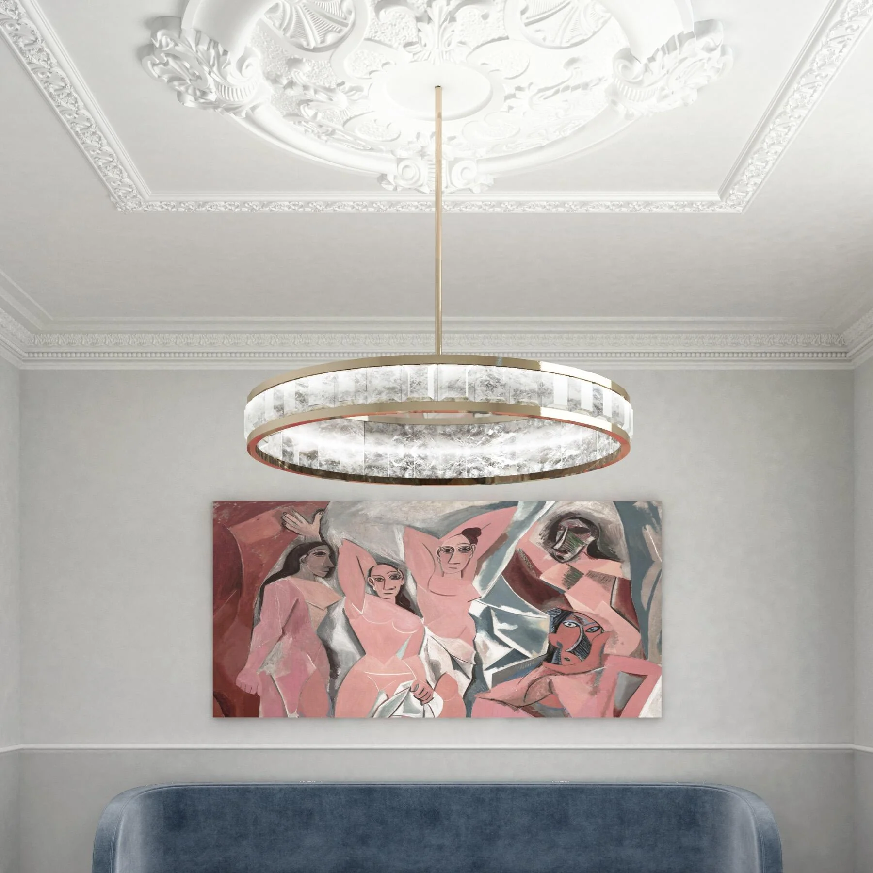 Rock Crystal Concorde Chandelier - Image 11