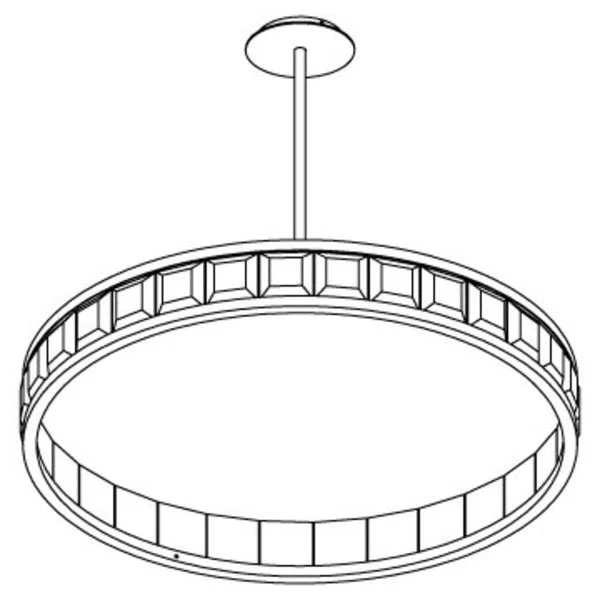 Rock Crystal Concorde Chandelier - Image 4