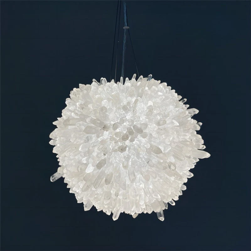 Rose Rock Crystal Creative Pendant Island Chandelier - Image 6