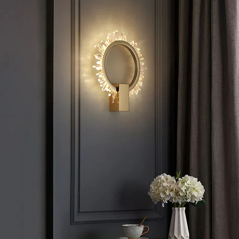 Rose Rock Crystal Ring-wall-sconce-modern-wall-fixture - Image 4