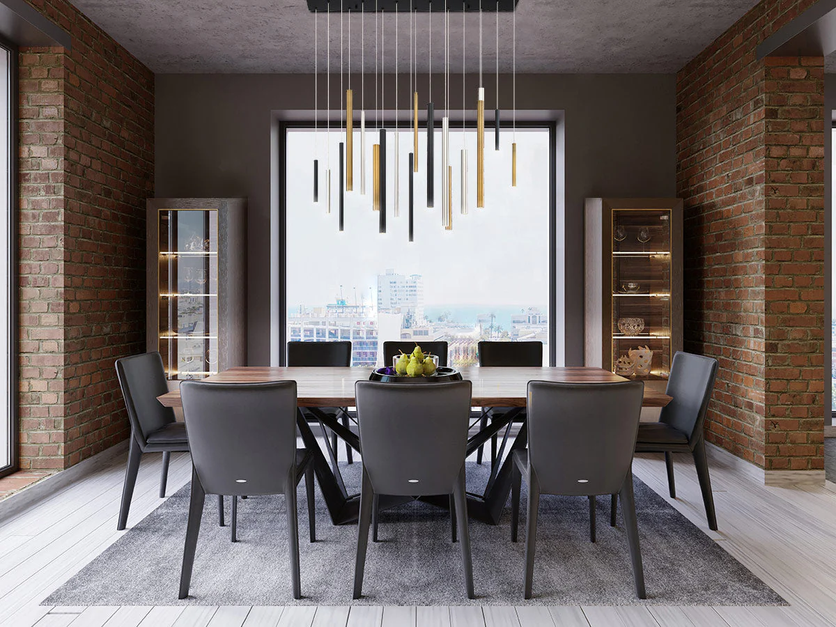 Santana Linear Multi Light Pendant - Image 19