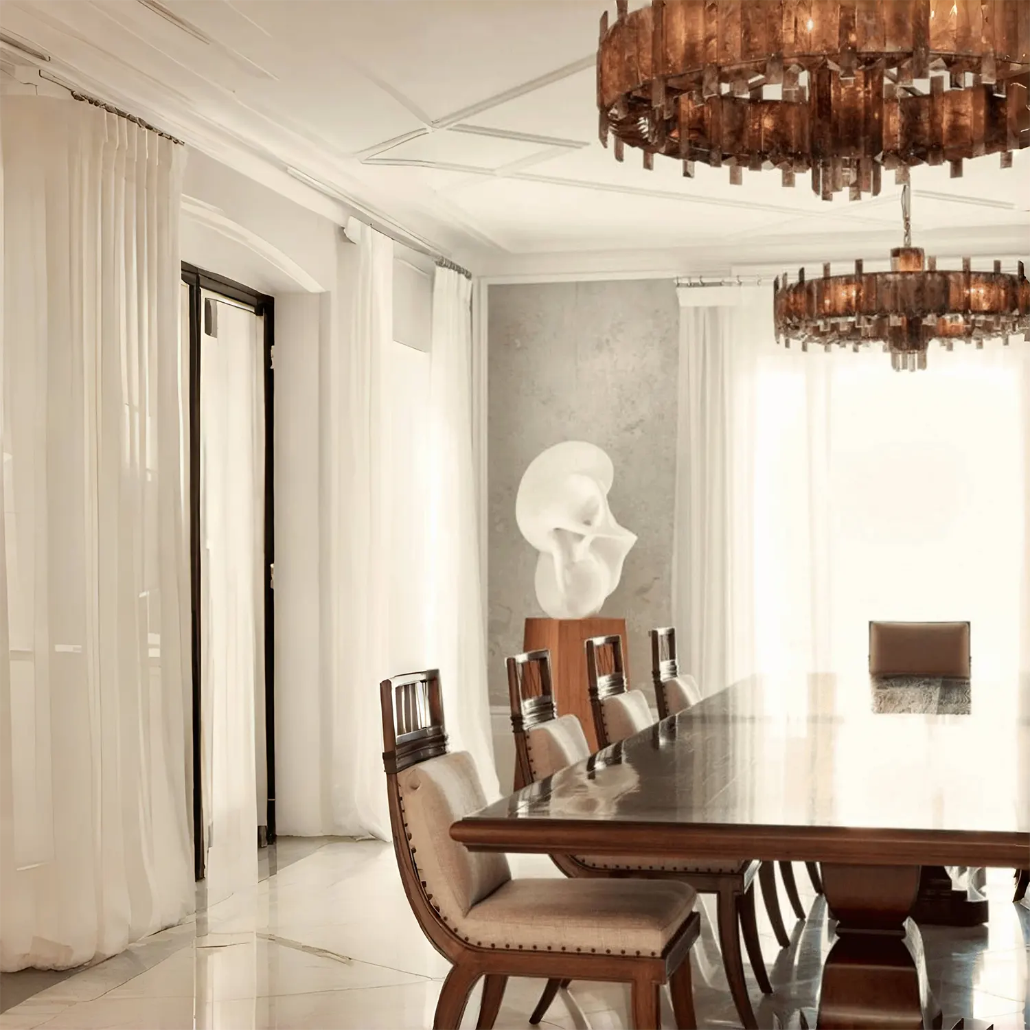 Saturn chandelier - Image 8