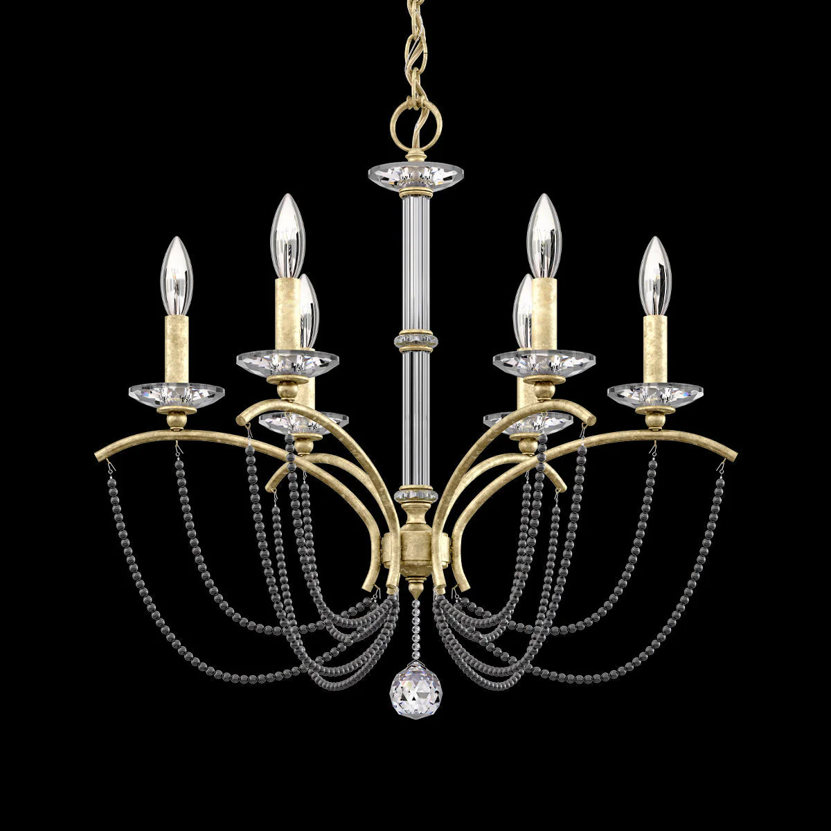 Priscilla Crystal Candlestick Chandelier 23" - Image 11