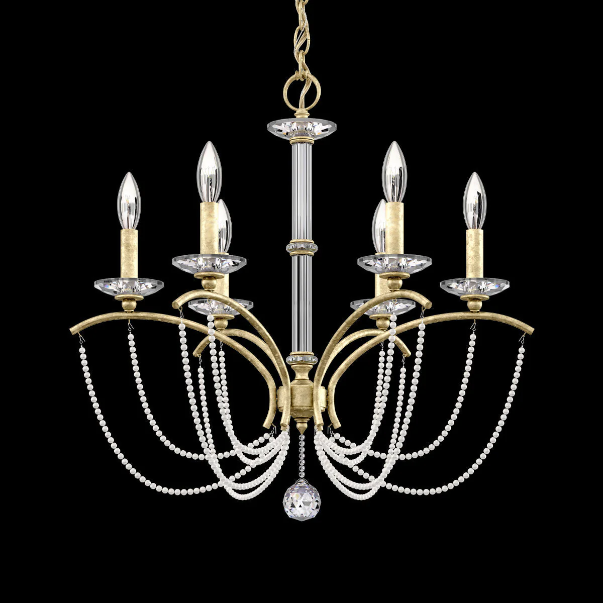 Priscilla Crystal Candlestick Chandelier 23" - Image 12