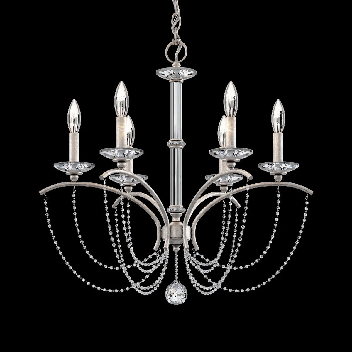 Priscilla Crystal Candlestick Chandelier 23" - Image 13