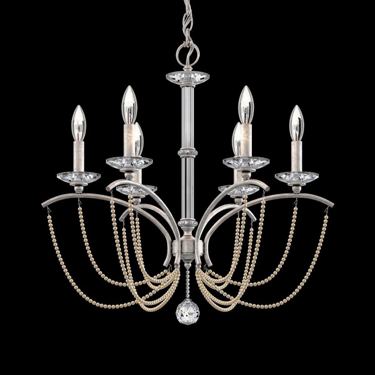 Priscilla Crystal Candlestick Chandelier 23" - Image 14