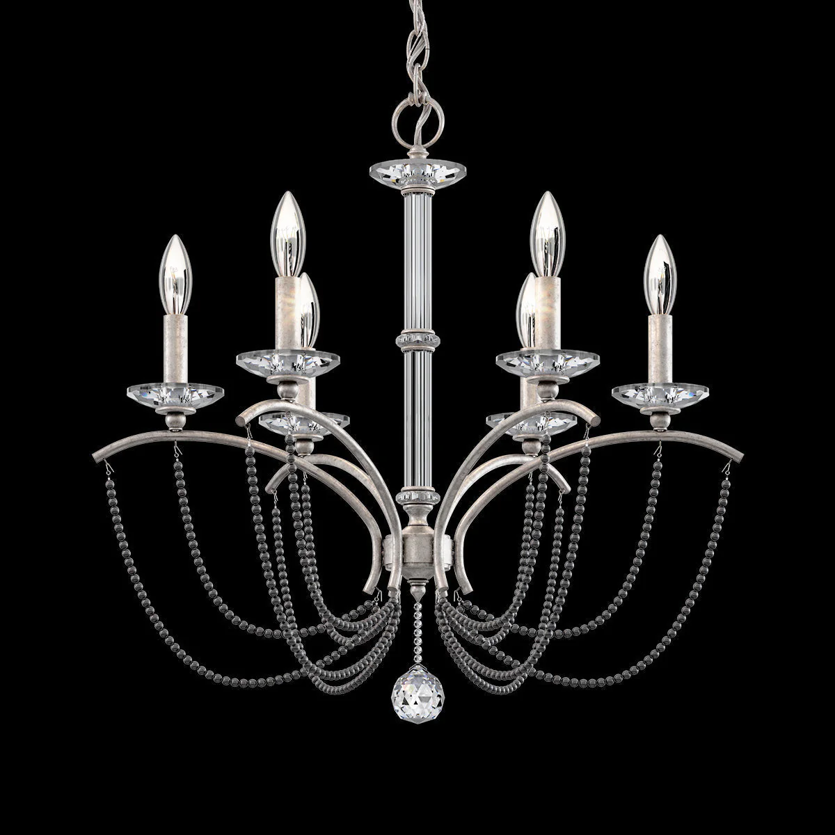Priscilla Crystal Candlestick Chandelier 23" - Image 15