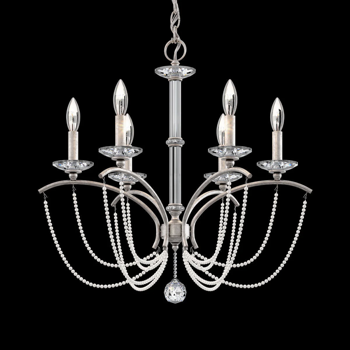 Priscilla Crystal Candlestick Chandelier 23" - Image 16