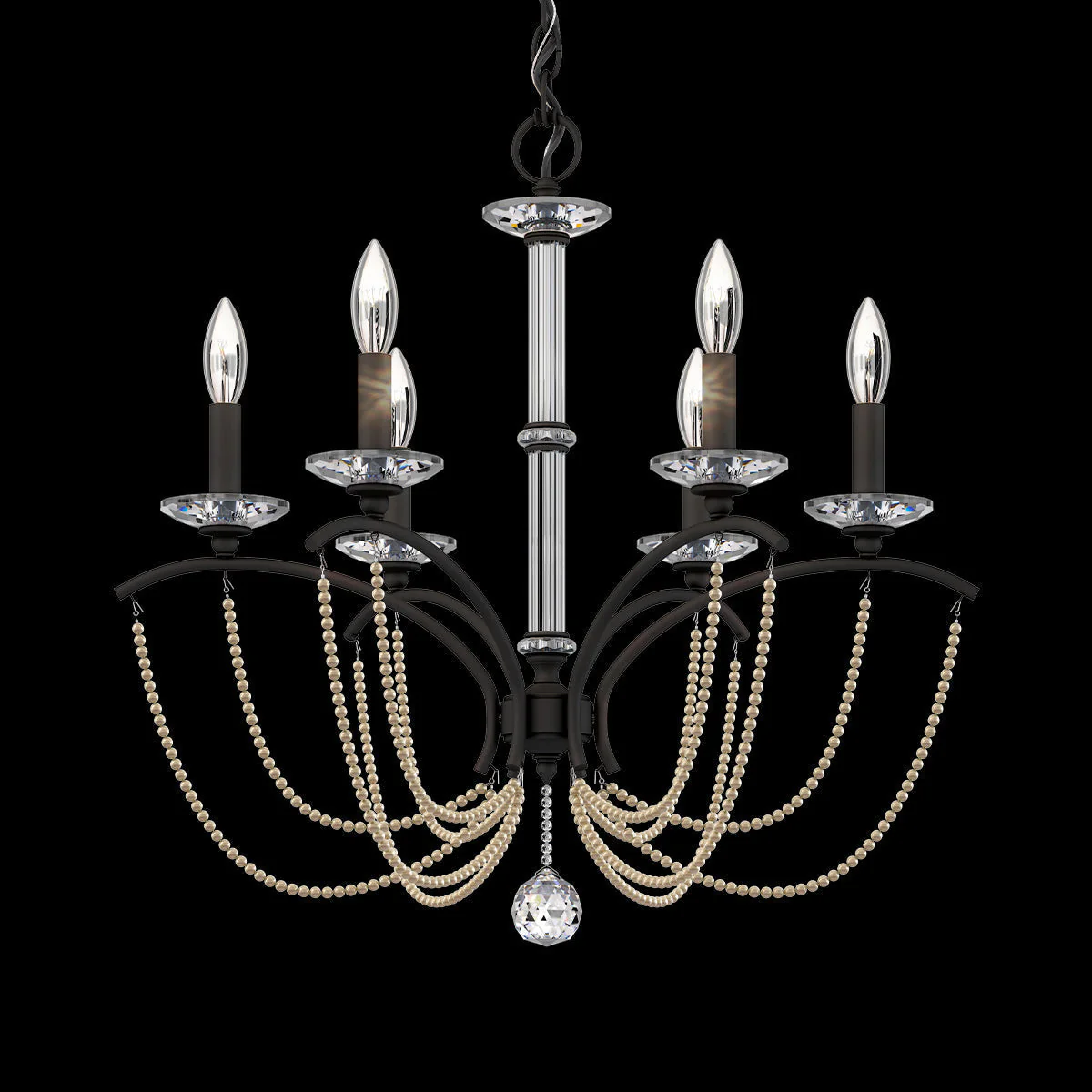 Priscilla Crystal Candlestick Chandelier 23" - Image 18