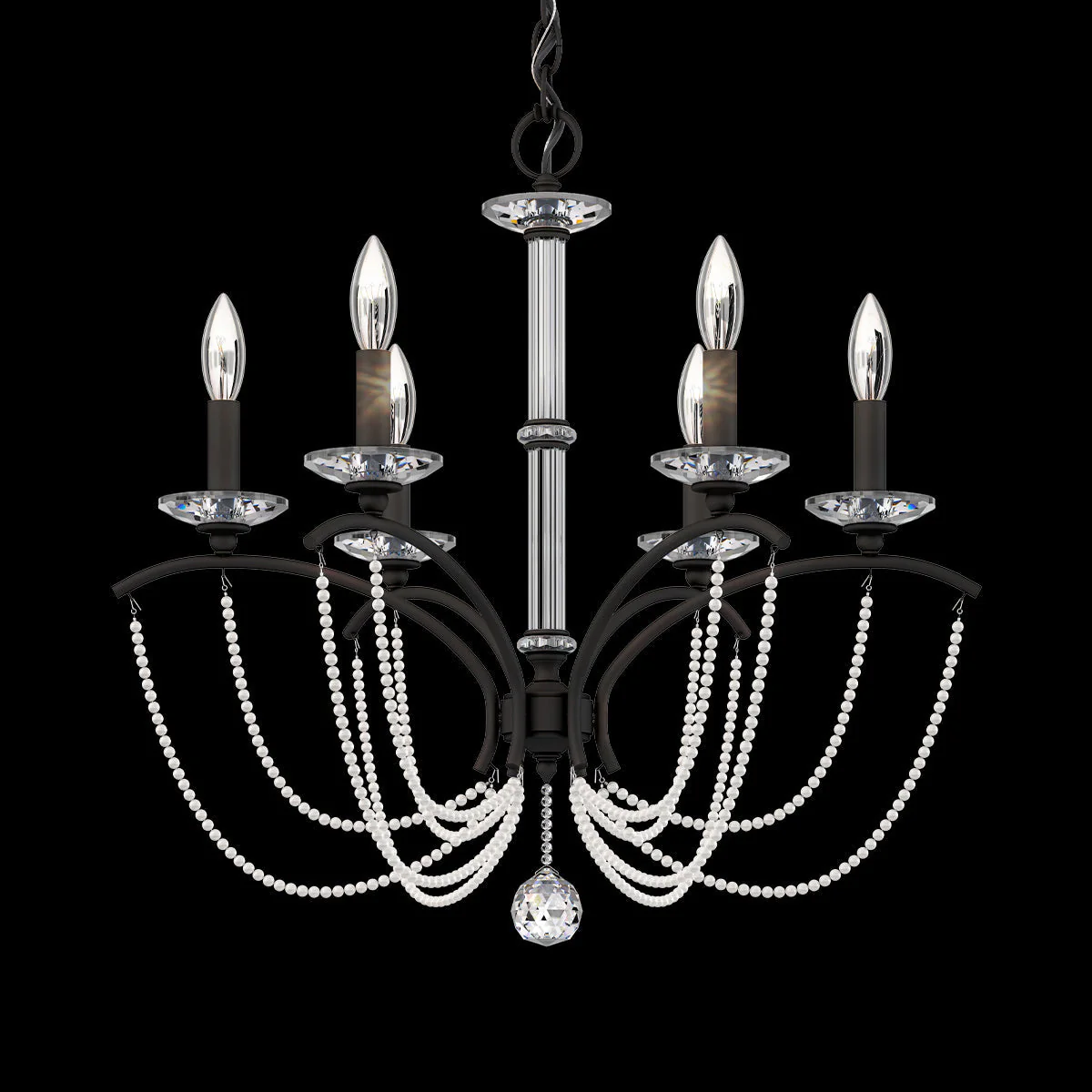 Priscilla Crystal Candlestick Chandelier 23" - Image 20