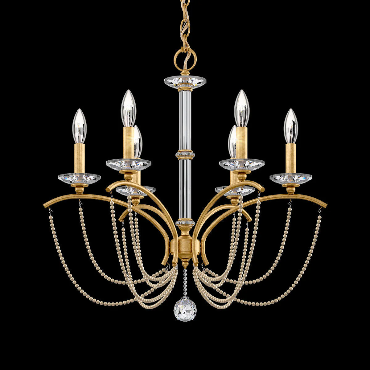 Priscilla Crystal Candlestick Chandelier 23" - Image 6