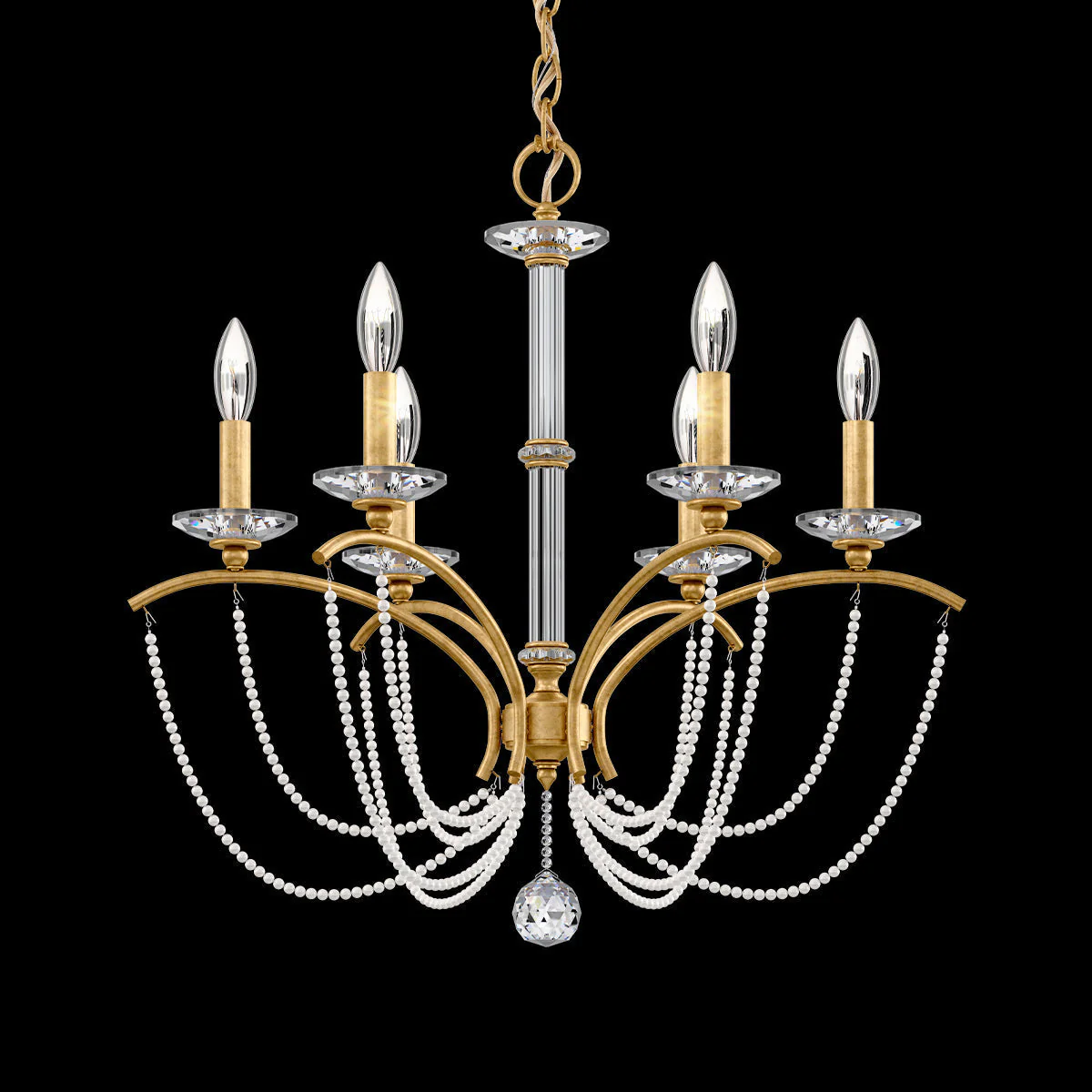 Priscilla Crystal Candlestick Chandelier 23" - Image 8