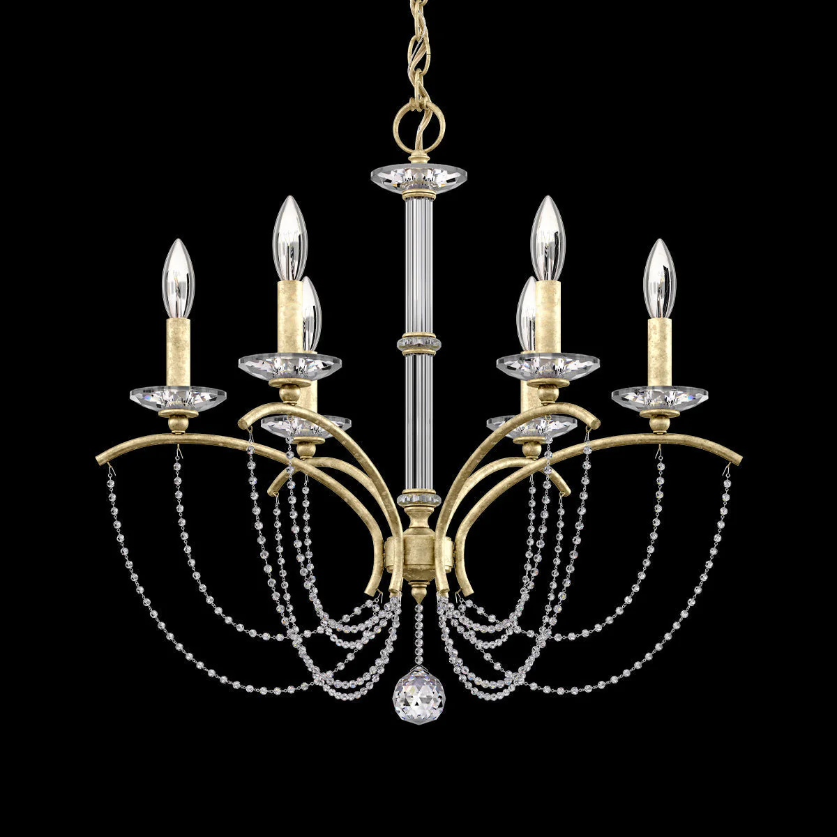 Priscilla Crystal Candlestick Chandelier 23" - Image 9